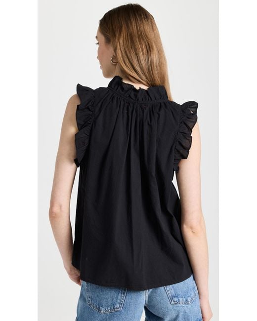 Xirena Blue Bex Top