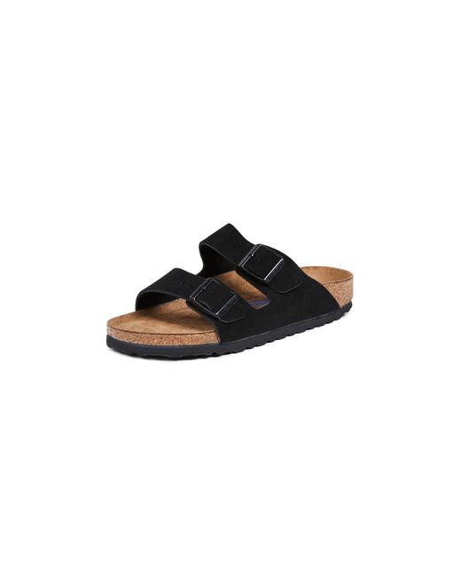 Birkenstock Black Arizona Soft Footbed Sandals