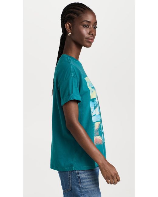 Girl Dangerous Gir Dangerou Vai Boyfriend Tee in Blue Lyst