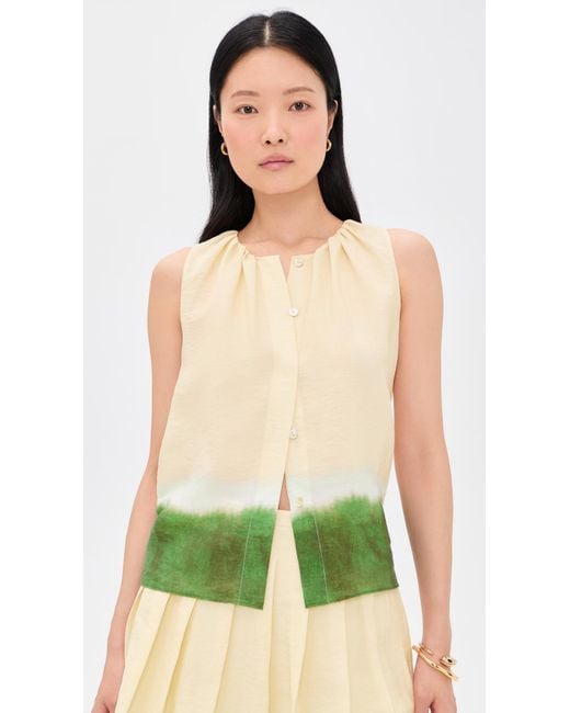 Vince Green Dip-Dye Top