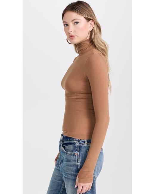 Commando Blue Ballet Body Turtleneck