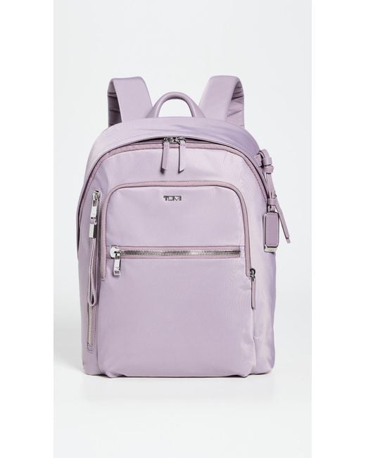 Tumi Purple Halsey Backpack