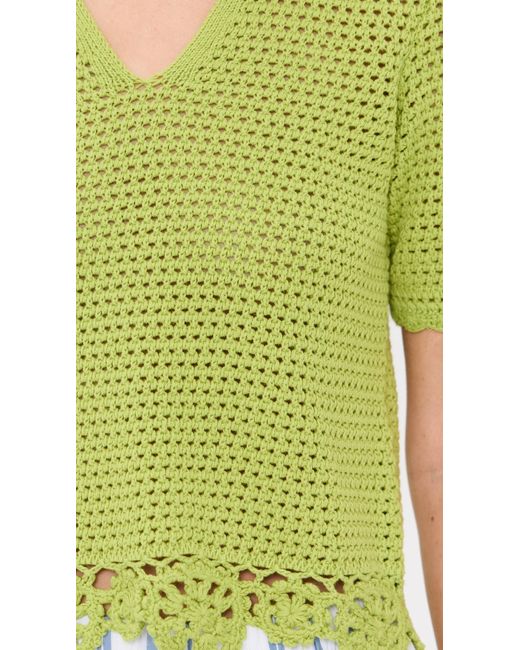 Rails Green Cora Sweater