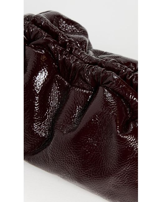 Mansur Gavriel Brown Mini Cloud Clutch