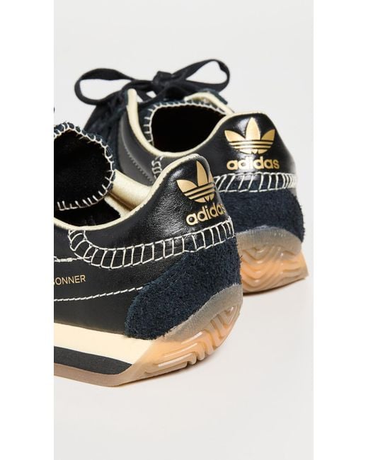 adidas X Wales Bonner Country Sneakers in Black | Lyst