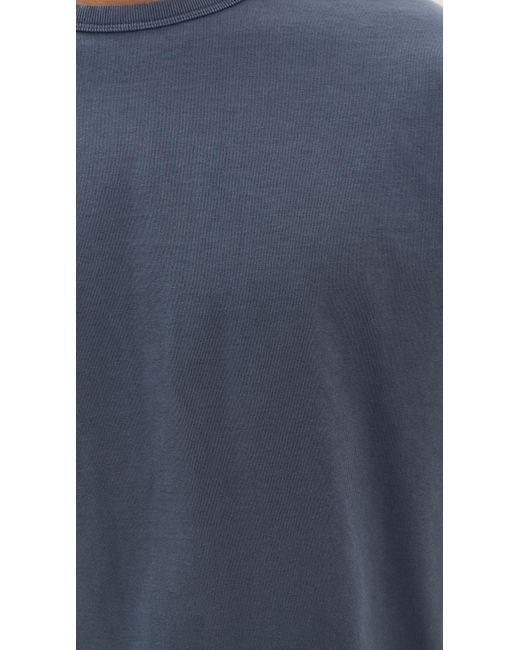 KNICKERBOCKER Blue Gym Heavyweight Tee for men
