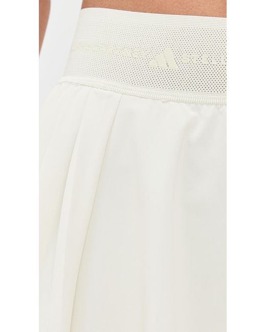 Adidas By Stella McCartney White Asmc Truepurpose Training Pleated Skort