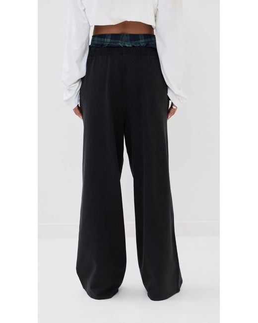 Acne Black Sweatpants