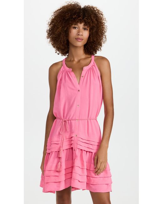 Ramy Brook Synthetic Yucca Dress in Pink | Lyst Canada