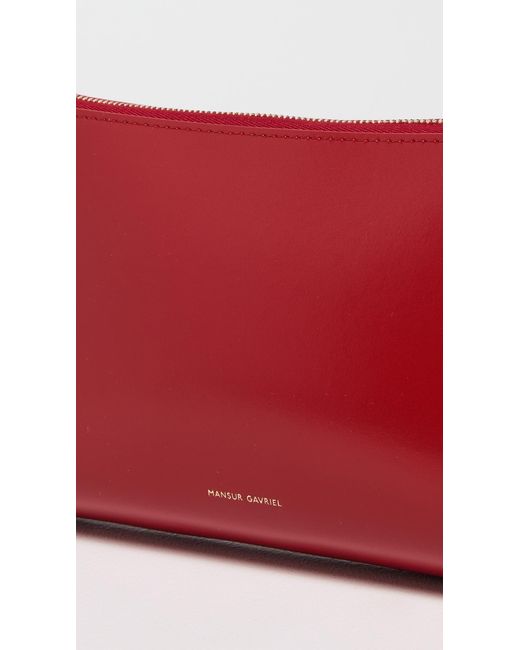 Mansur Gavriel Red Gaia Shoulder Bag