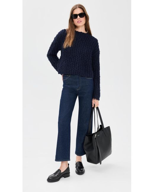 Le Bos Blue Marina Pullover Sweater