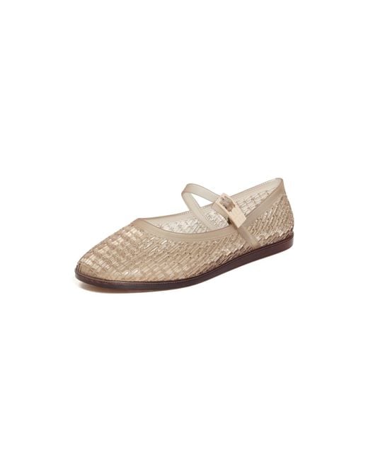 Melissa White Harper Jelly Ballet Flats