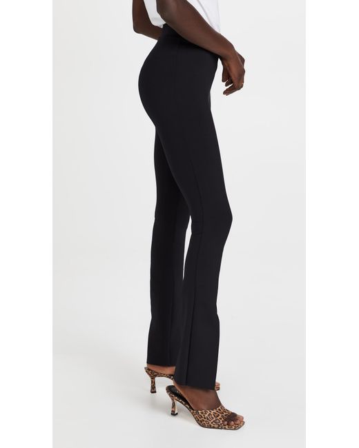 Commando Black Neoprene Split Front Pants