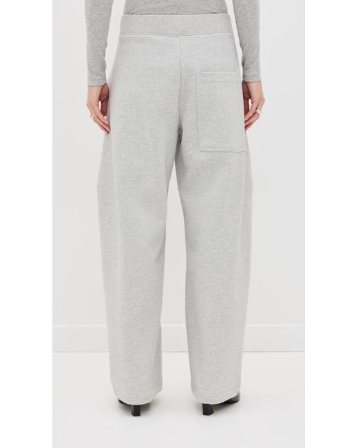 Tibi White Petite Sweatshirt Program Winslow Pants