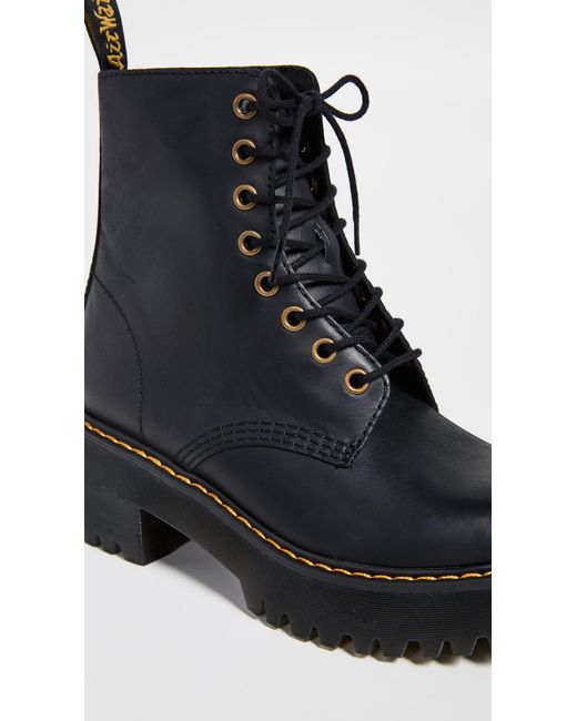 dr martens shriver hi 8 eye boot