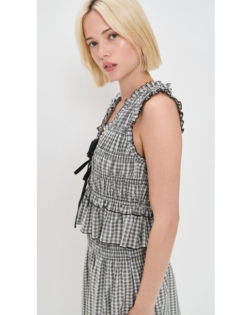 Rails Black Martine Top