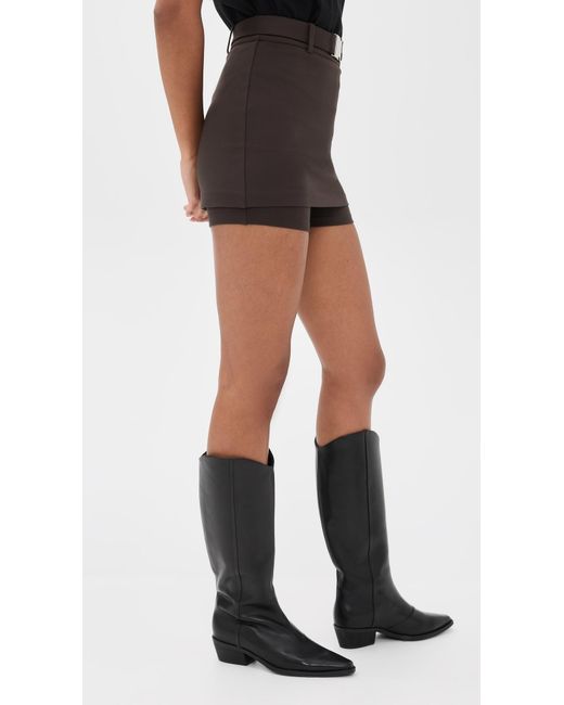 ALIGNE Black Brianna Ponte Skort