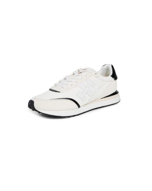 Tory Burch White Destiny Trainers