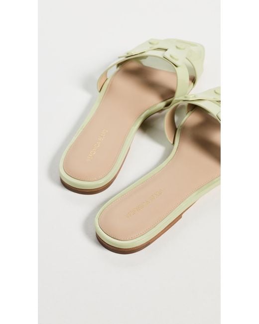 Veronica Beard Multicolor Via Slides