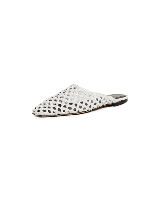 Emme Parsons Black Flat Mules