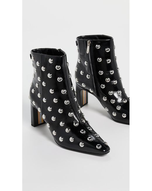 Sam Edelman Black Saige Stud Booties