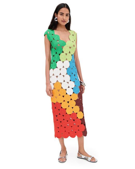 Simon Miller Muro Crochet Dress in White | Lyst Canada
