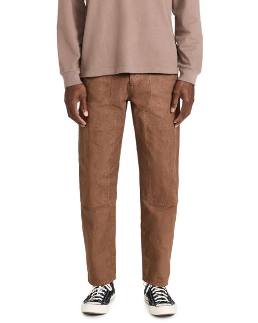 Madewell Natural Relaxed Straight Workwear Pants for men