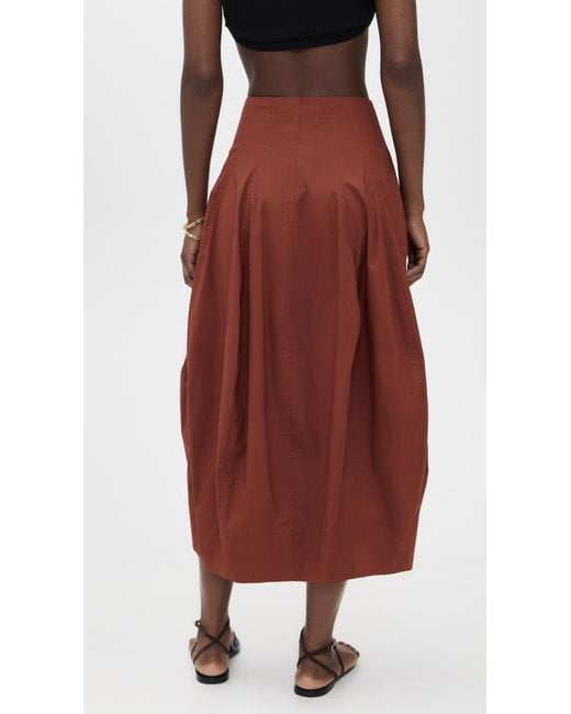 A.L.C. Red A. L.C. Veda Skirt