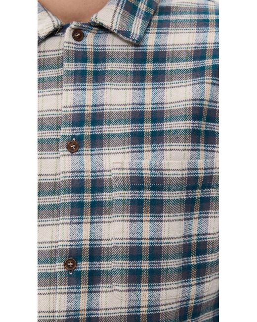 Rhythm Blue Sur Flannel for men