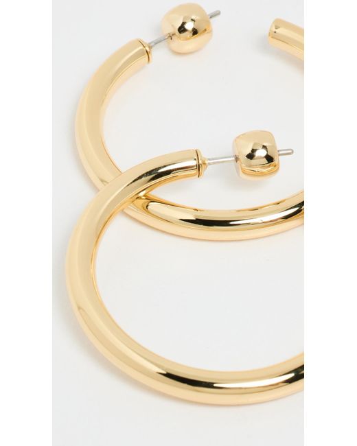 Gorjana Black Carter Hoops