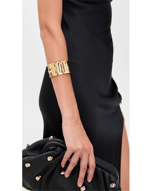 Mayamar Metallic Hammered Cuff Bracelet