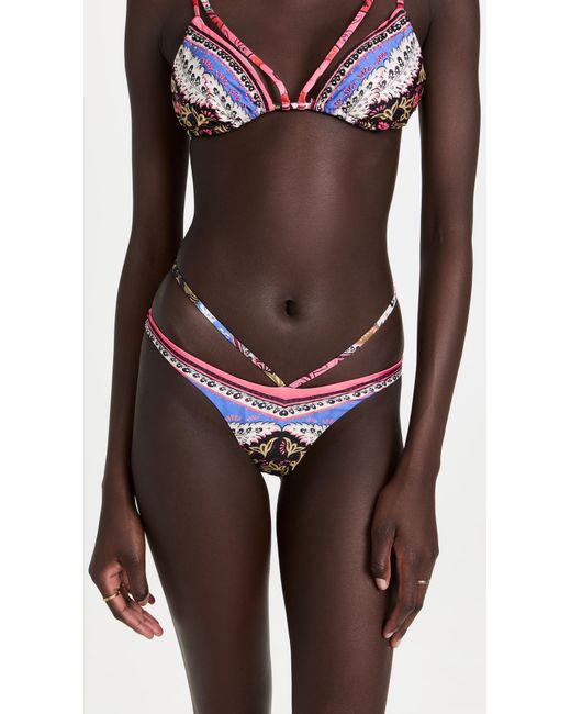 cornflower blue bikini bottoms