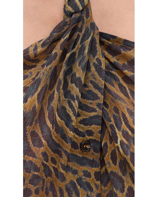 IRO Brown Cassian Top