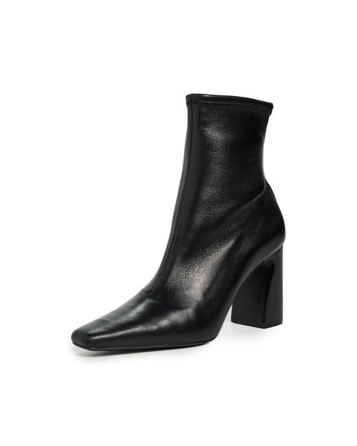 Loeffler Randall Black Chloe Stretch Ankle Boots