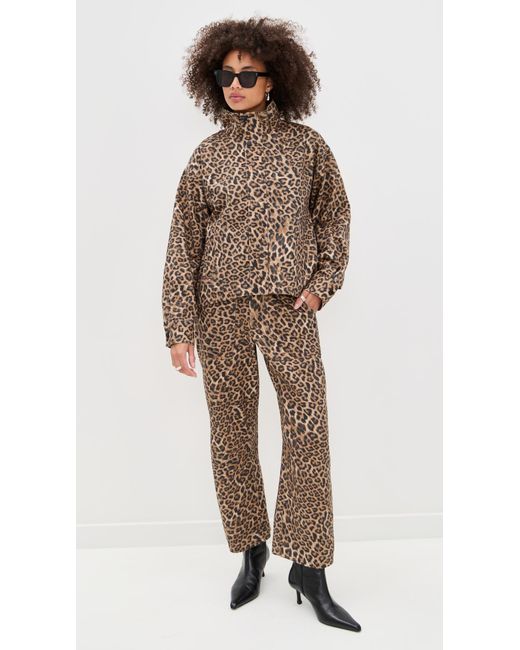 LNA Brown Broadway Jacket