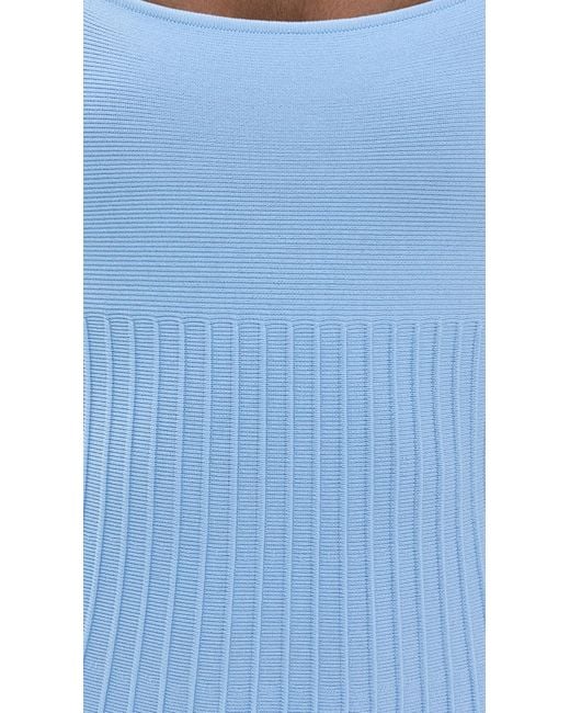 Staud Blue Ellison Dress