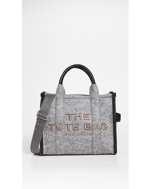 Marc Jacobs The Felt Flannel Tote Bag Lyst Canada