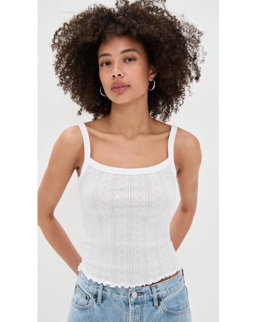 DAZE White Blossom Tank