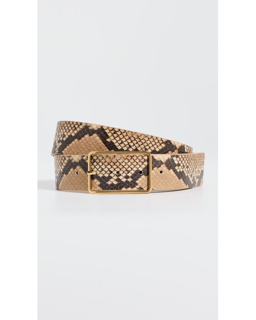 B-Low The Belt Multicolor Milla Python Belt