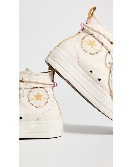 Converse White Chuck Taylor All Star Jacquard Sneakers