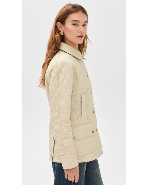 Barbour Natural Beadnell Quilt Jacket