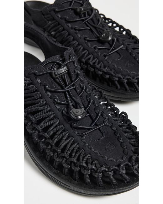 Keen Black Uneek Sandals for men