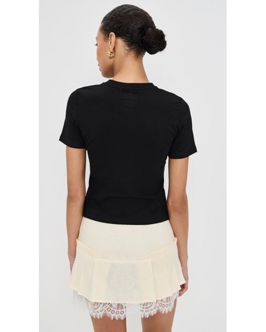 never fully dressed boob shirt Never Fully Dressed Shell Boob Baby T Shirt in Black