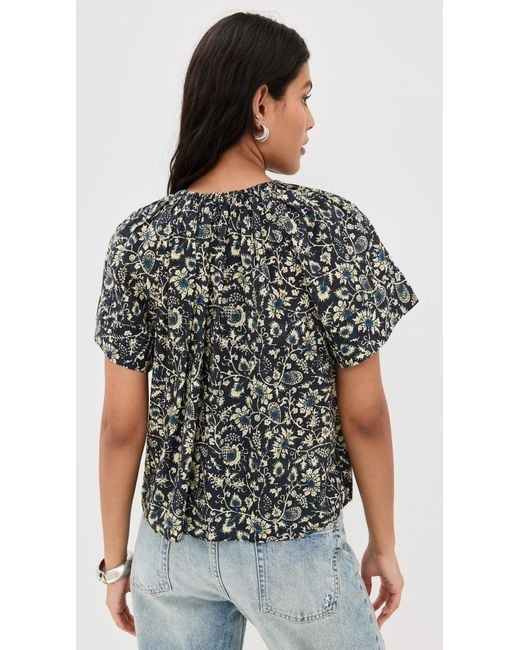 Ulla Johnson Black Sena Top