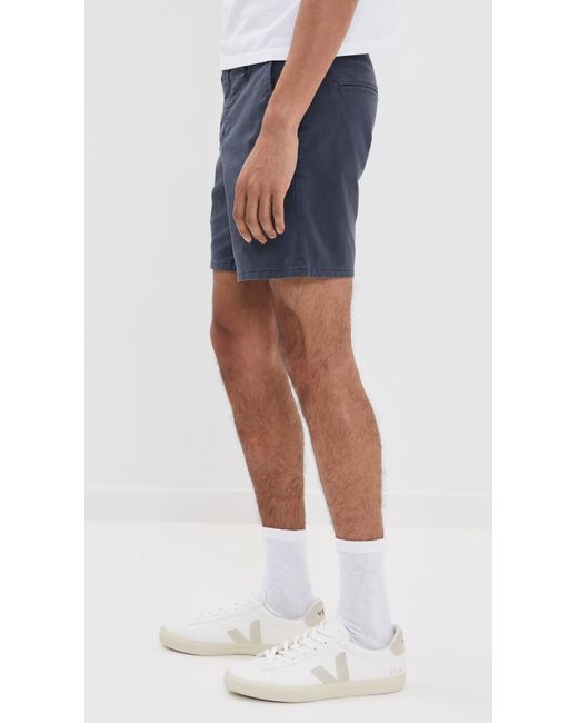 Rag & Bone Blue Standard Chino Shorts for men