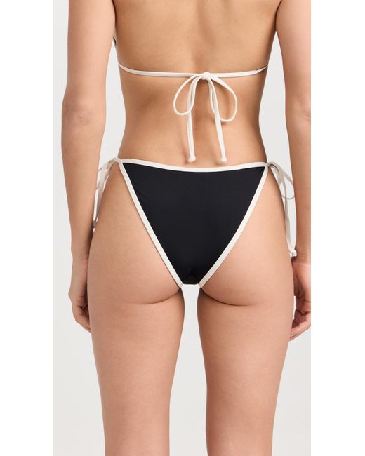 LSPACE Black Levy Classic Bikini Bottoms