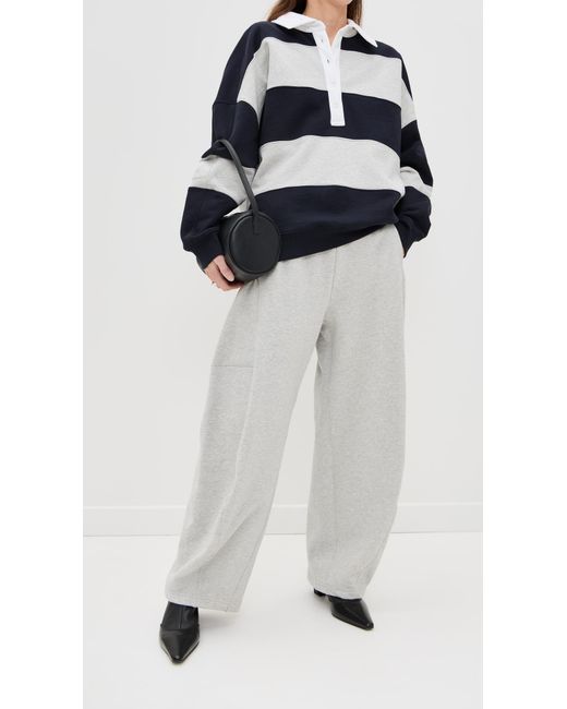 Tibi White Petite Sweatshirt Program Winslow Pants