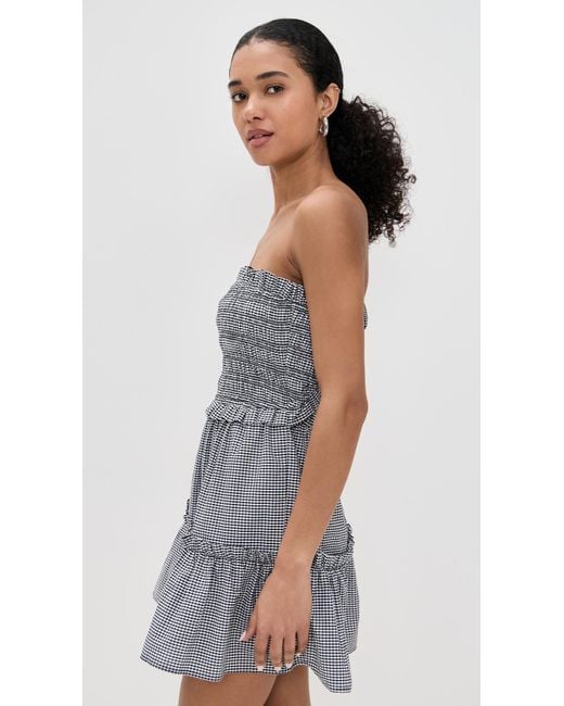 Sea Black Neci Gingham Coverup