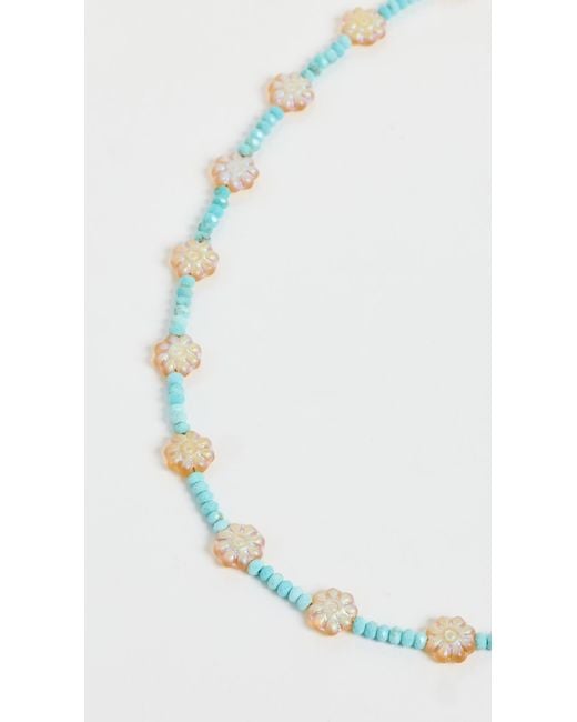 Brinker & Eliza White Laurel Necklace