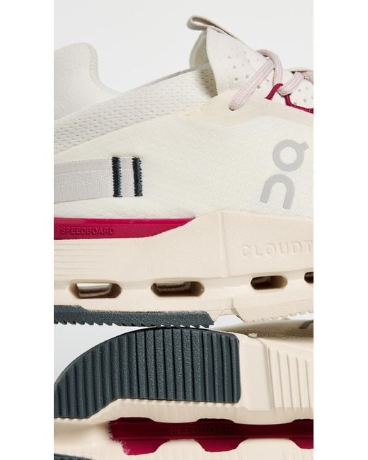 On Shoes White Cloudnova 2 Sneakers